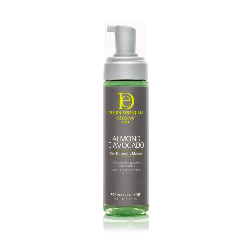 Design Essentials Natural Almond and Avocado Curl Enhancing Mousse - The Best Mousse For Braids