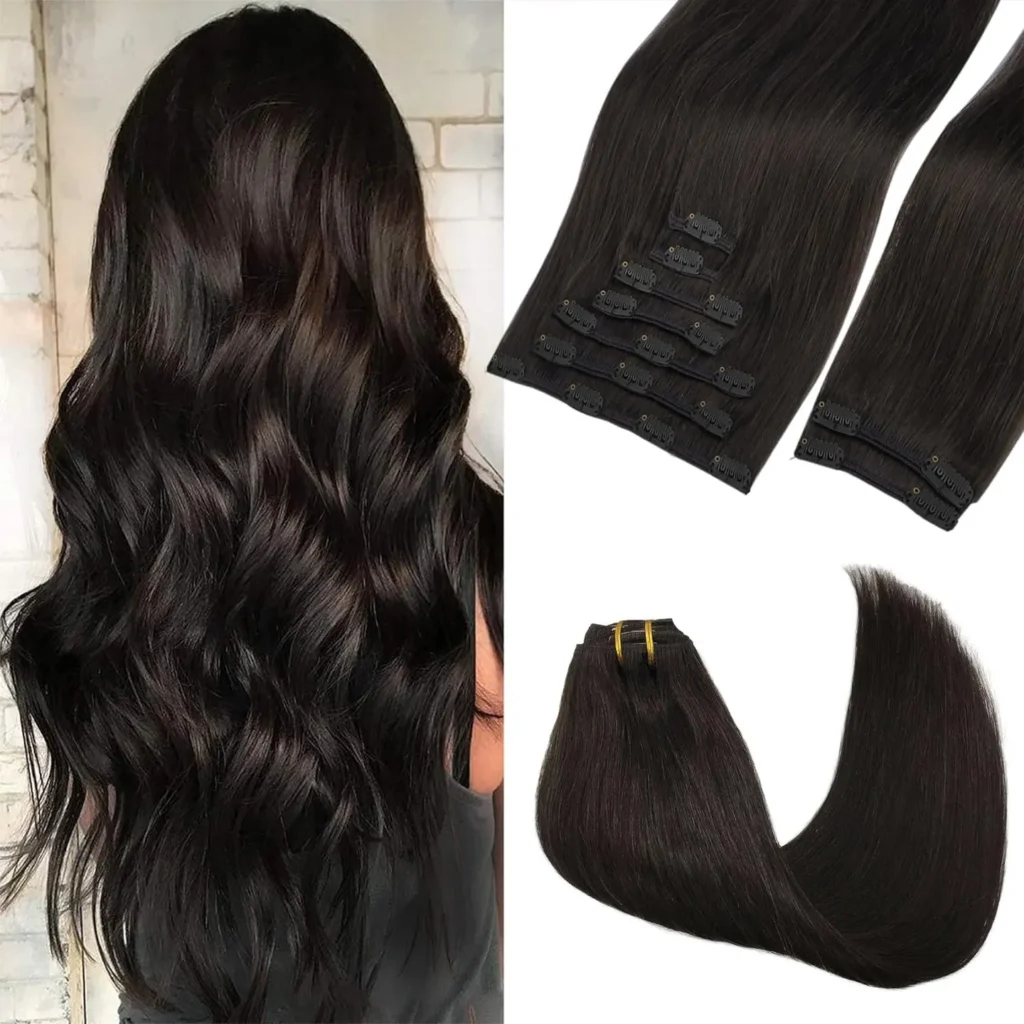 GOO GOO Clip-in Hair Extensions for Women - The Best 8 Types of Hair Extensions