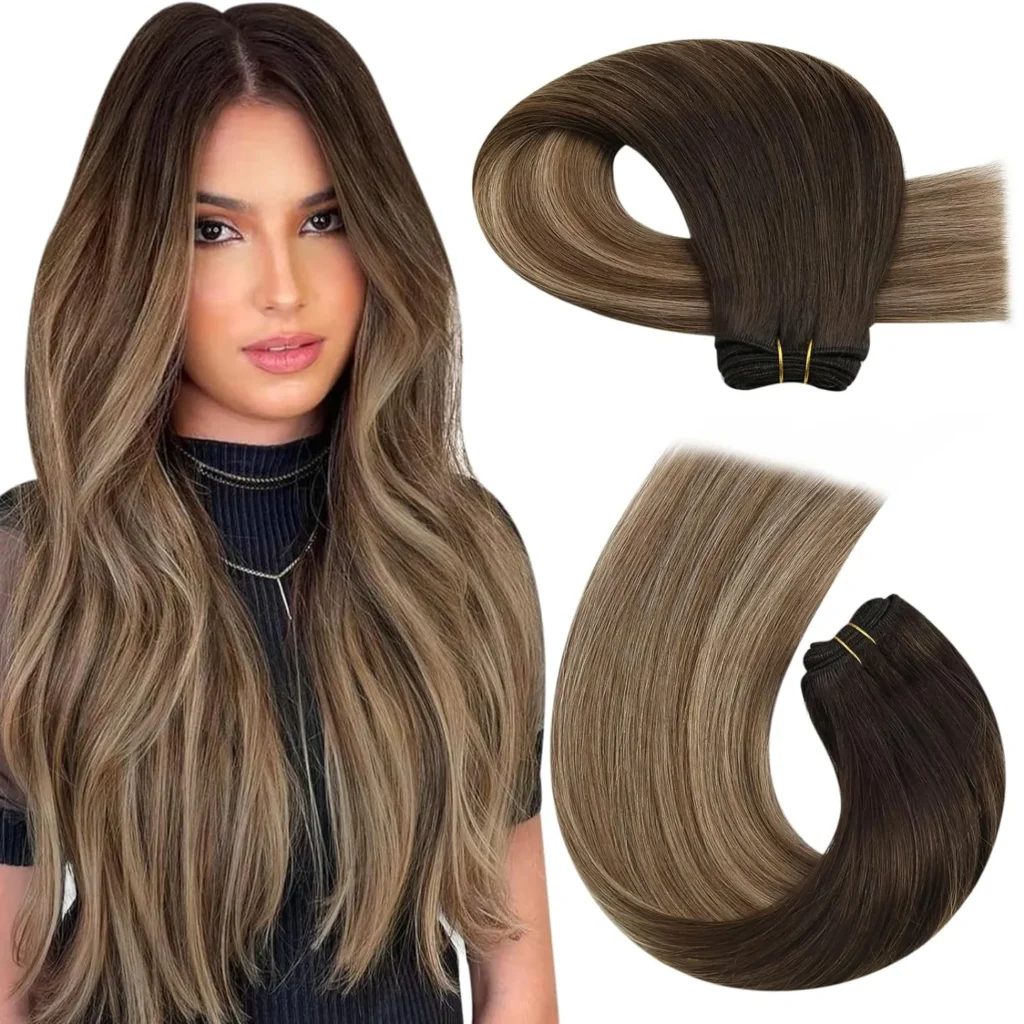Moresoo Sew in Hair Extensions Real Human Hair - The Best 8 Types of Hair Extensions