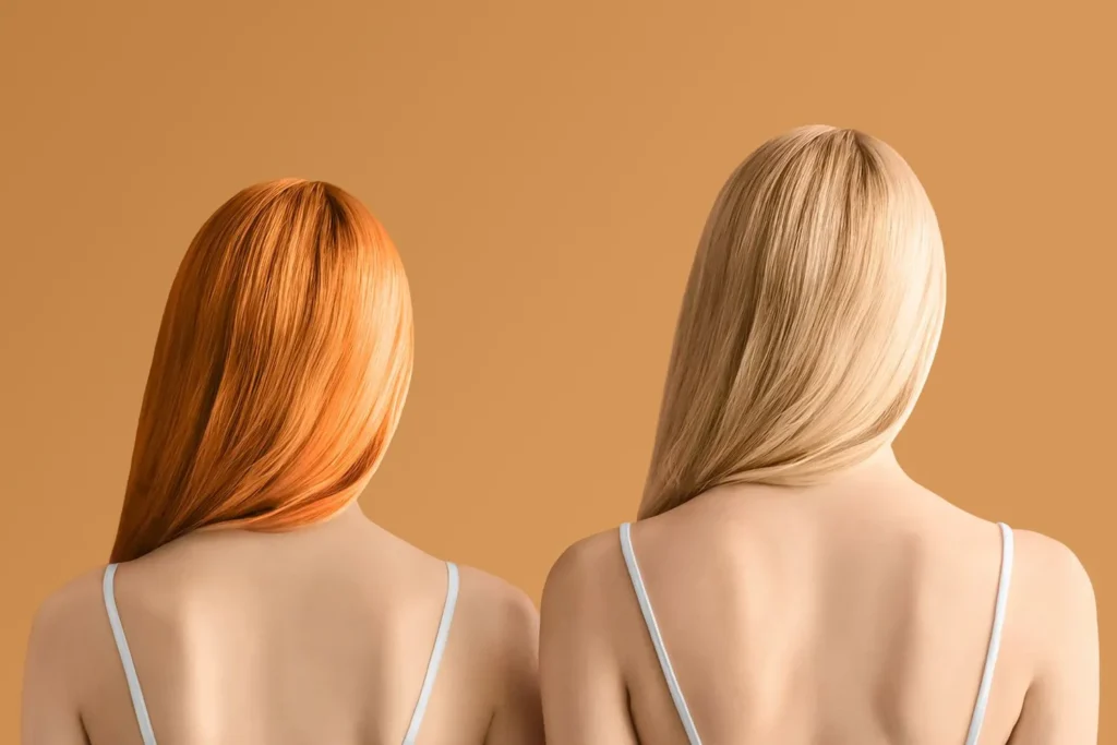 What's the difference between permanent and semi-permanent hair color